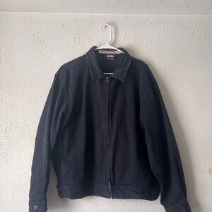 Men's Black Denim Jacket